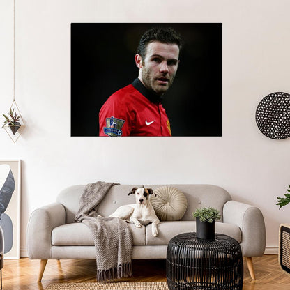Juan Mata Spain Football Soccer Sport Wall Art Print Poster