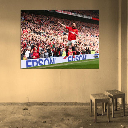 Juan Mata Amazing Spain Football Soccer Sport Wall Art Print Poster