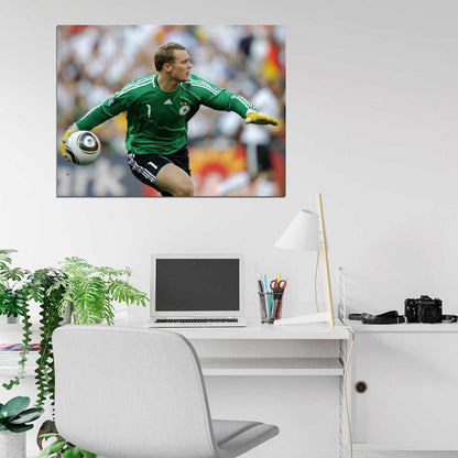 Manuel Neuer Goalkeeper Germany Football Soccer Sport Wall Art Print Poster
