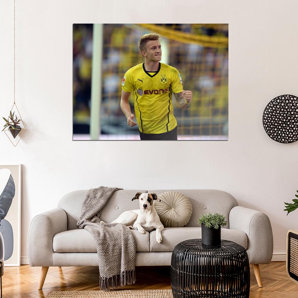 Marco Reus Football Soccer Sport Wall Art Print Poster