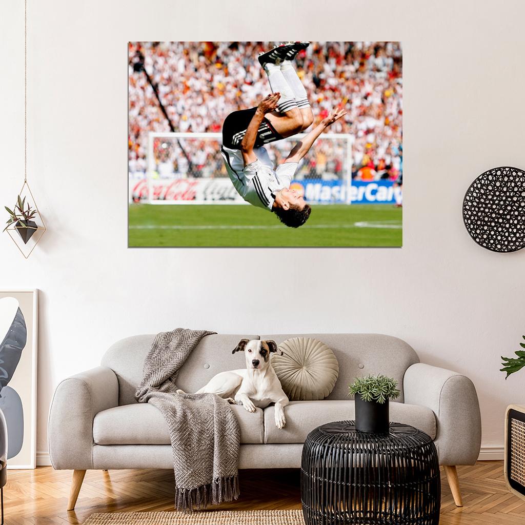 Miroslav Klose Amazing Jump Germany Football Soccer Sport Wall Art Print Poster