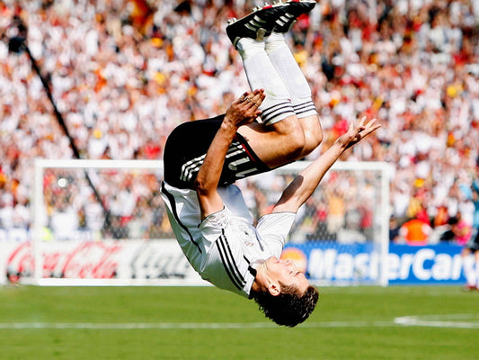 Miroslav Klose Amazing Jump Germany Football Soccer Sport Wall Art Print Poster