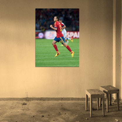 Pedro Rodriguez Spain Football Soccer Sport Wall Art Print Poster