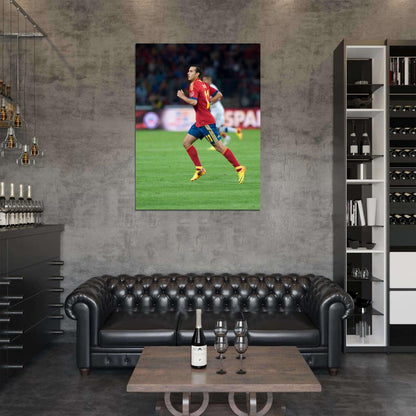 Pedro Rodriguez Spain Football Soccer Sport Wall Art Print Poster