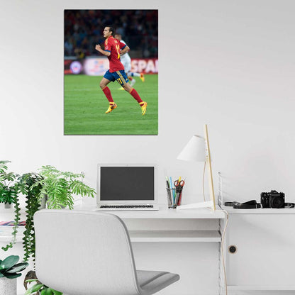Pedro Rodriguez Spain Football Soccer Sport Wall Art Print Poster