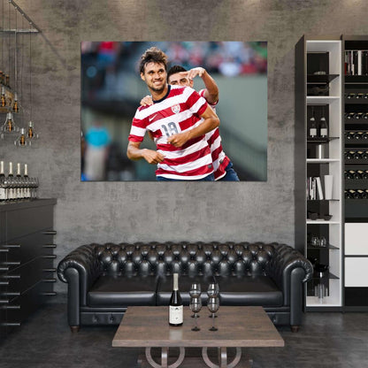 Chris Wondolowski USA Football Soccer Sport Wall Art Print Poster