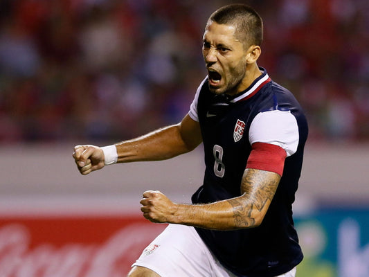 Clint Dempsey Scream USA Football Soccer Sport Wall Art Print Poster