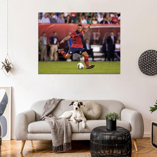 Jermaine Jones USA Football Soccer Sport Wall Art Print Poster