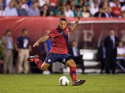 Jermaine Jones USA Football Soccer Sport Wall Art Print Poster