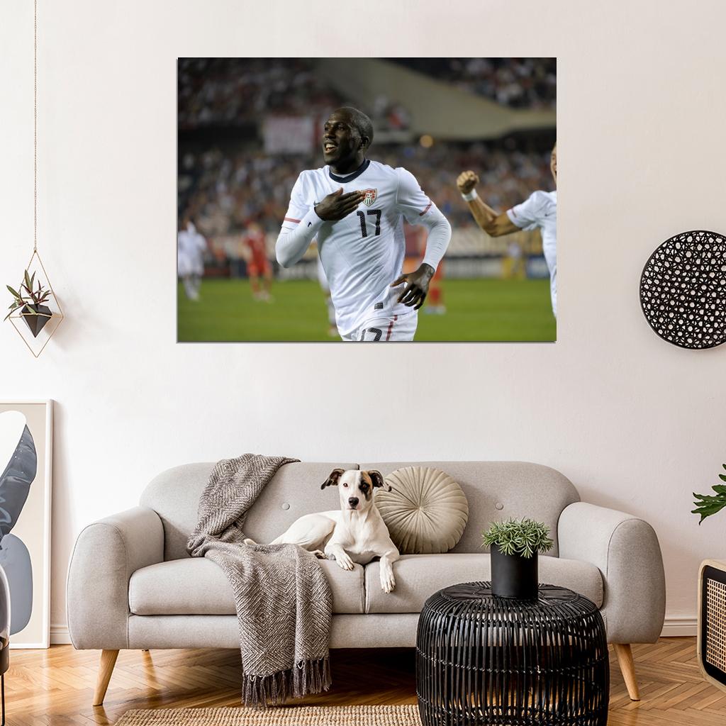 Jozy Altidore USA Football Soccer Sport Wall Art Print Poster