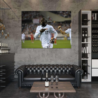 Jozy Altidore USA Football Soccer Sport Wall Art Print Poster