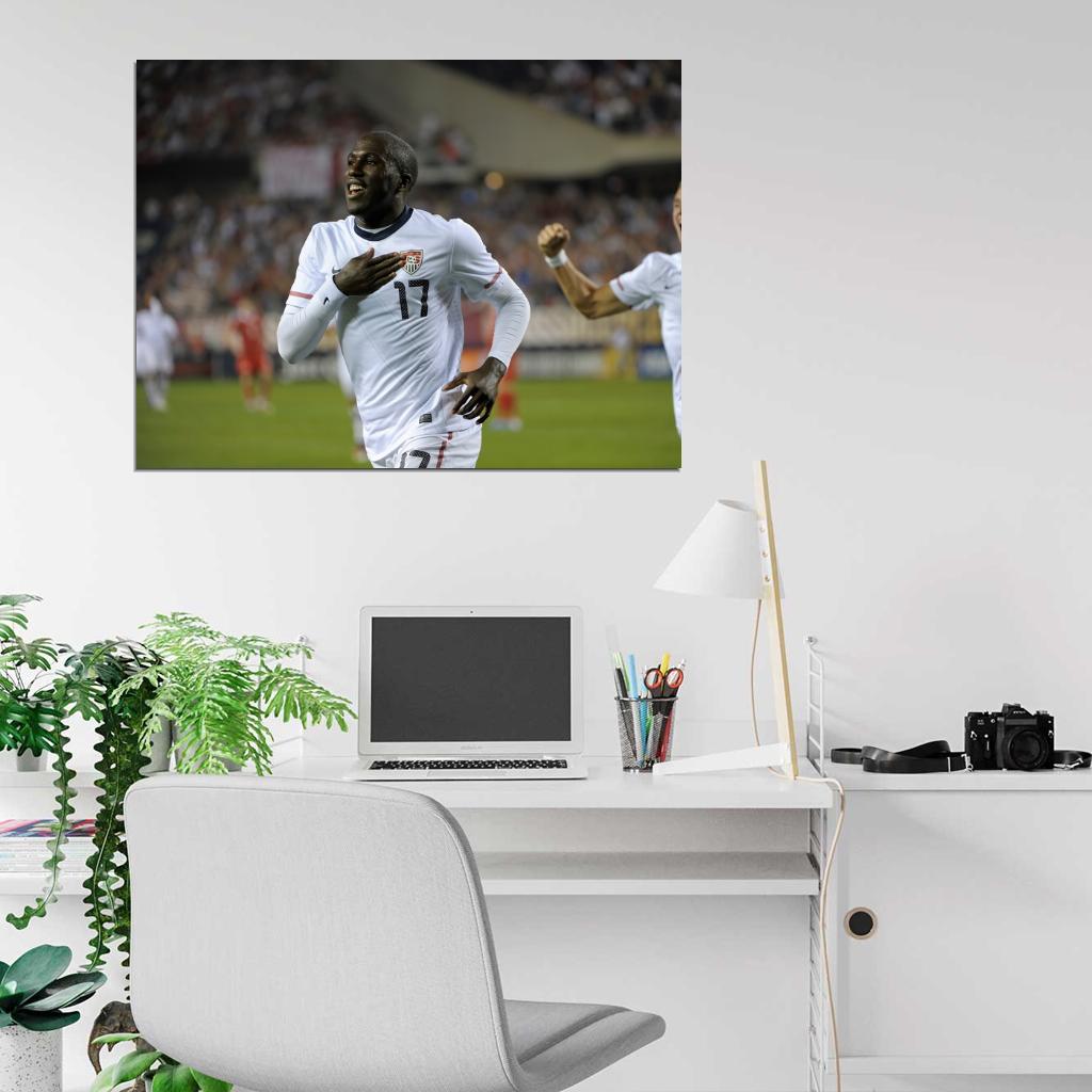 Jozy Altidore USA Football Soccer Sport Wall Art Print Poster