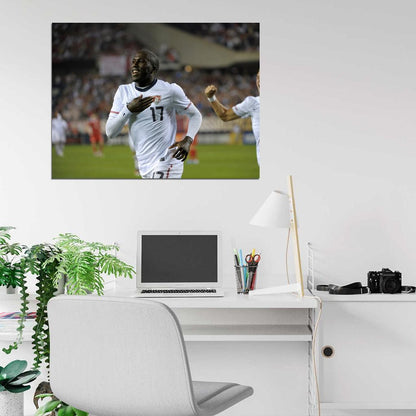 Jozy Altidore USA Football Soccer Sport Wall Art Print Poster