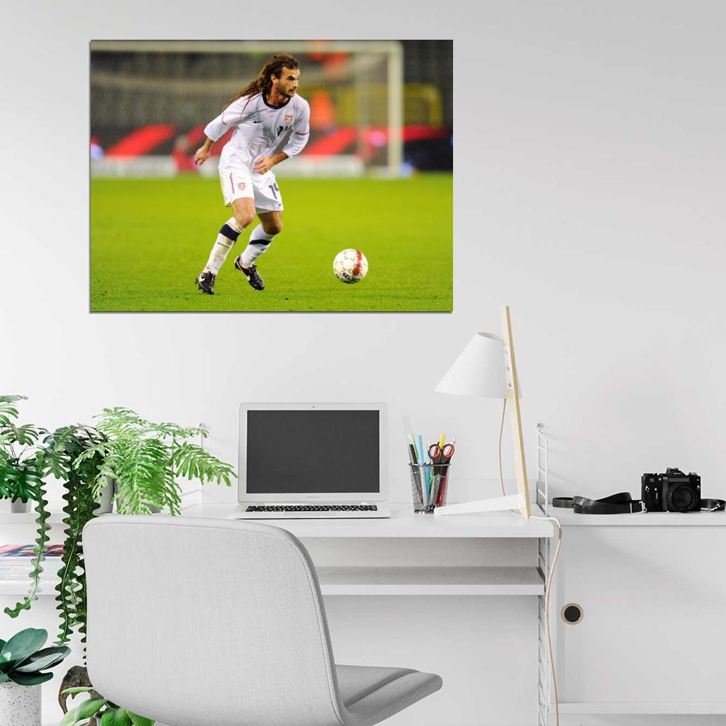 Kyle Beckerman USA Football Soccer Sport Wall Art Print Poster