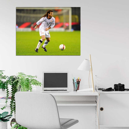 Kyle Beckerman USA Football Soccer Sport Wall Art Print Poster