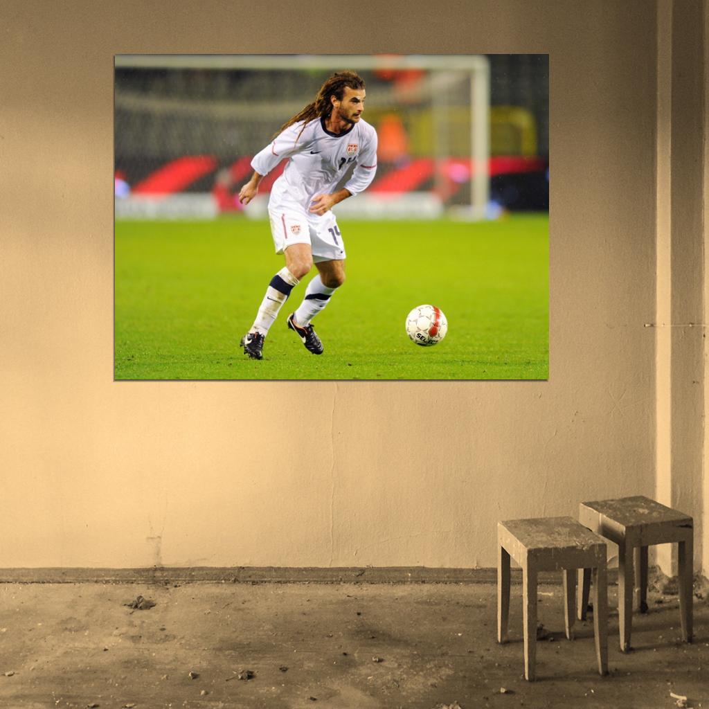 Kyle Beckerman USA Football Soccer Sport Wall Art Print Poster