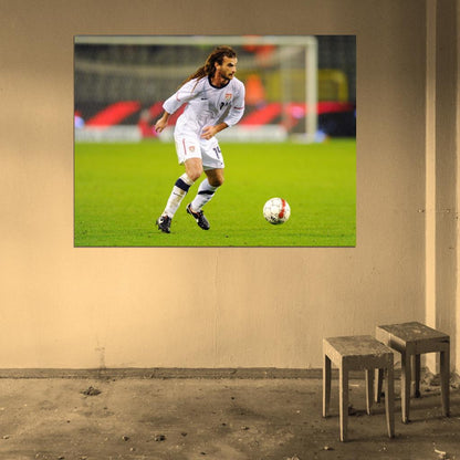 Kyle Beckerman USA Football Soccer Sport Wall Art Print Poster