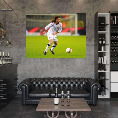 Kyle Beckerman USA Football Soccer Sport Wall Art Print Poster