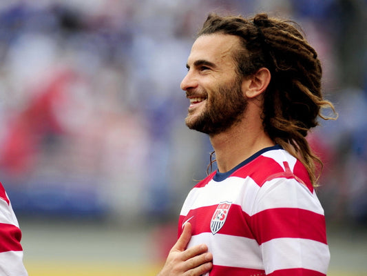 Kyle Beckerman Portrait USA Football Soccer Sport Wall Art Print Poster