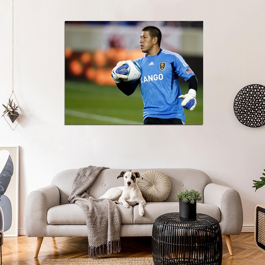 Nick Rimando Real Salt Lake USA Goalkeeper Football Soccer Sport Wall Art Print Poster