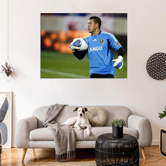 Nick Rimando Real Salt Lake USA Goalkeeper Football Soccer Sport Wall Art Print Poster