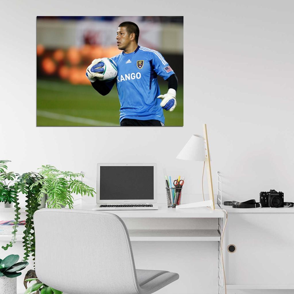 Nick Rimando Real Salt Lake USA Goalkeeper Football Soccer Sport Wall Art Print Poster