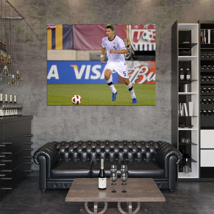 Omar Gonzalez USA Football Soccer Sport Wall Art Print Poster