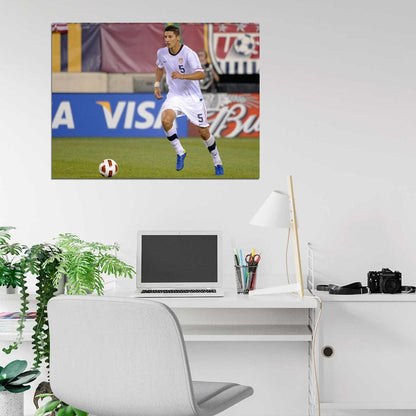 Omar Gonzalez USA Football Soccer Sport Wall Art Print Poster