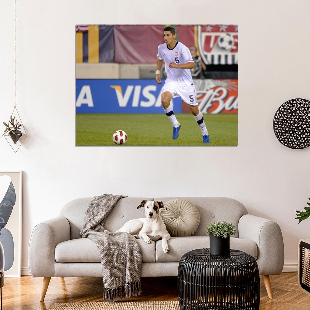 Omar Gonzalez USA Football Soccer Sport Wall Art Print Poster