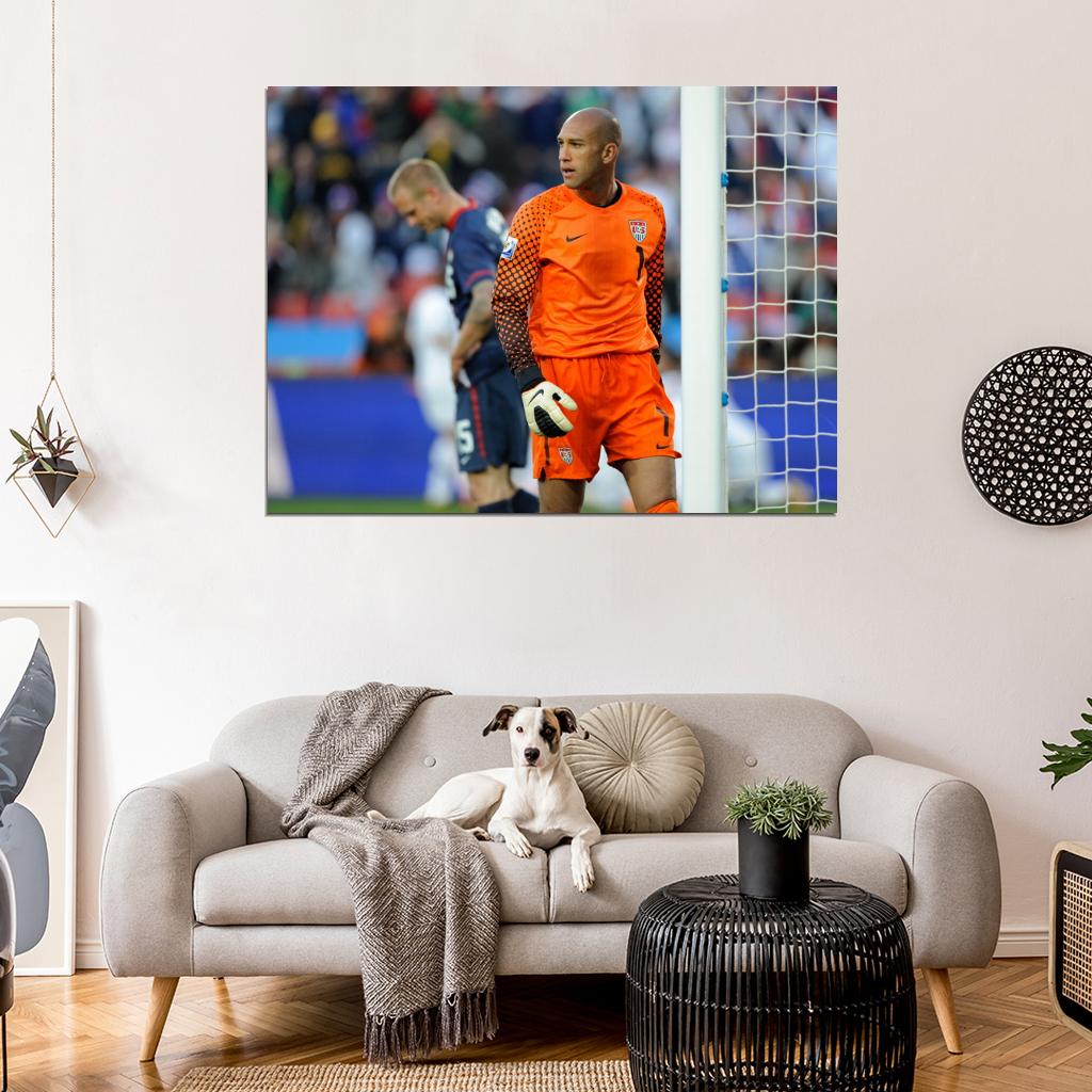 Tim Howard USA Goalkeeper Football Soccer Sport Wall Art Print Poster
