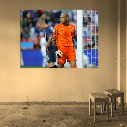 Tim Howard USA Goalkeeper Football Soccer Sport Wall Art Print Poster