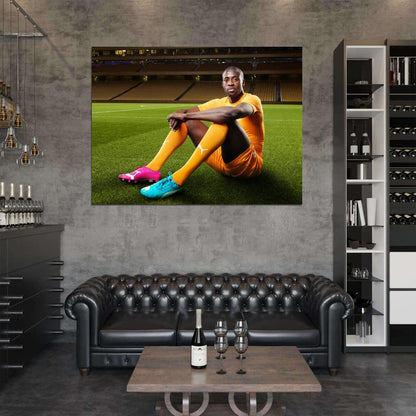 Yaya Toure Ivory Coast Football Soccer Sport Wall Art Print Poster