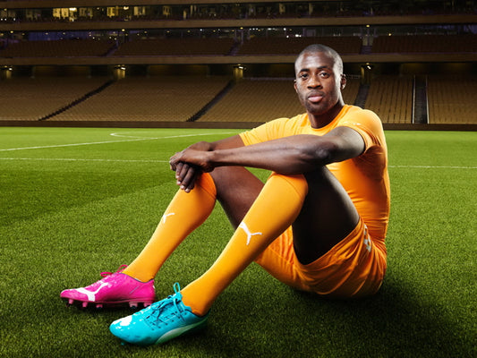Yaya Toure Ivory Coast Football Soccer Sport Wall Art Print Poster