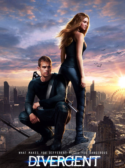 Divergent 2014 Awesome Movie Beautiful Wall Art Print Poster