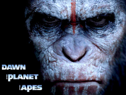 Dawn of The Planet of The Apes Caesar Andy Serkis Wall Art Print Poster
