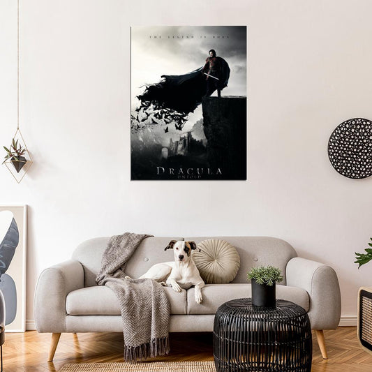 Dracula Untold Luke Evans Awesome 2014 Movie Wall Art Print Poster