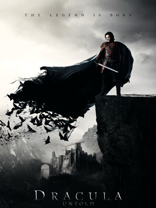 Dracula Untold Luke Evans Awesome 2014 Movie Wall Art Print Poster