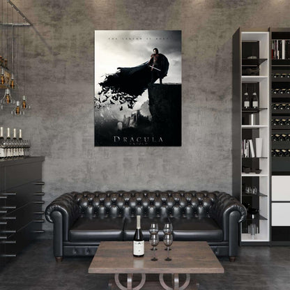 Dracula Untold Luke Evans Awesome 2014 Movie Wall Art Print Poster