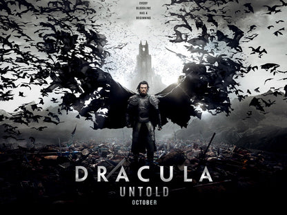 Dracula Untold Luke Evans Amazing 2014 Movie Wall Art Print Poster