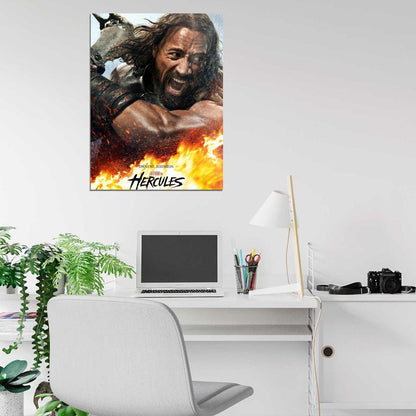 Hercules Awesome Dwayne Johnson 2014 Movie Wall Art Print Poster