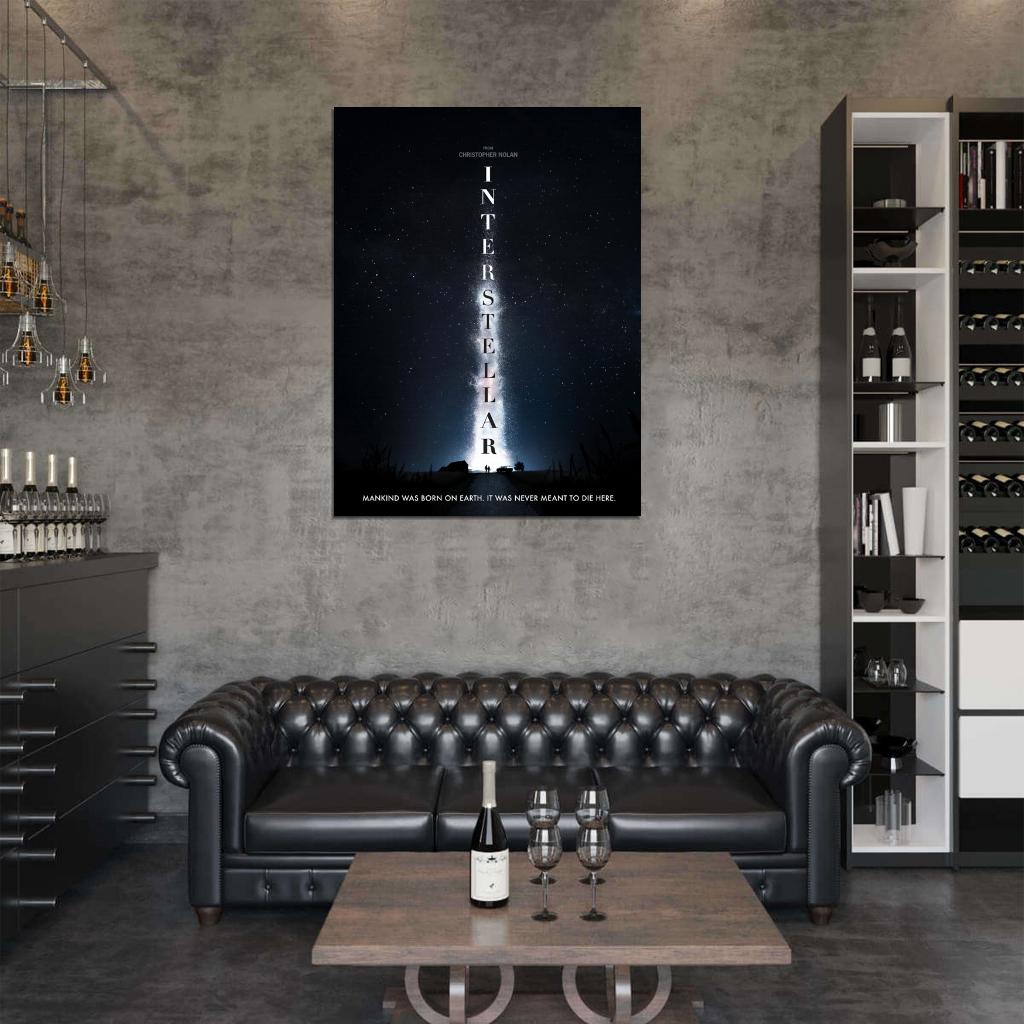 Interstellar Christopher Nolan Amazing 2014 Movie Wall Art Print Poster
