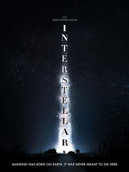 Interstellar Christopher Nolan Amazing 2014 Movie Wall Art Print Poster