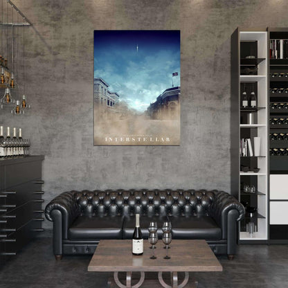 Interstellar Christopher Nolan 2014 Movie Wall Art Print Poster