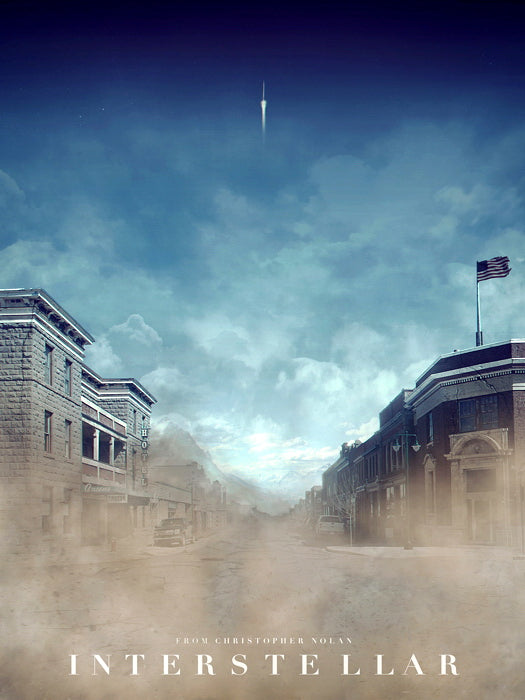 Interstellar Christopher Nolan 2014 Movie Wall Art Print Poster