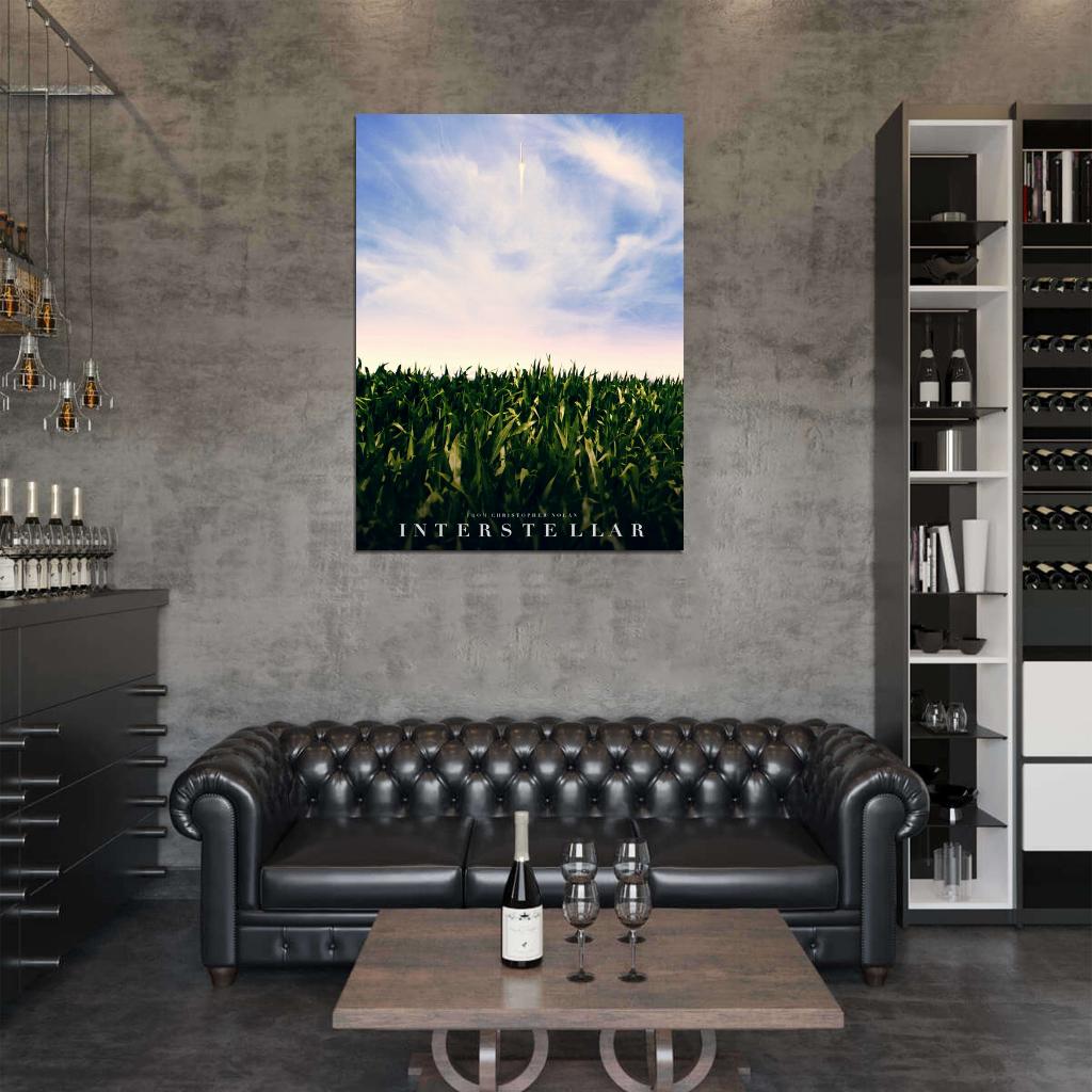 Interstellar Christopher Nolan Beautiful 2014 Movie Wall Art Print Poster