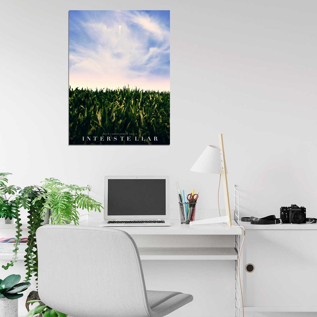 Interstellar Christopher Nolan Beautiful 2014 Movie Wall Art Print Poster