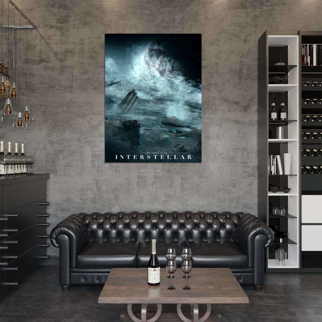 Interstellar Christopher Nolan Awesome 2014 Movie Wall Art Print Poster