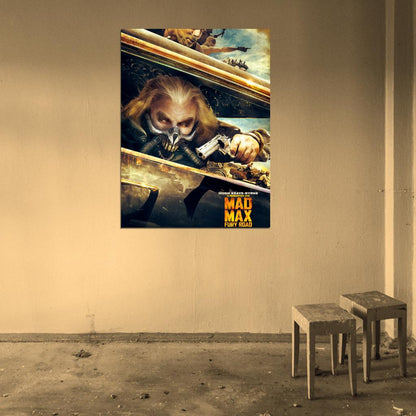 Mad Max Fury Road Immortan Joe Raider Gun 2015 Movie Wall Art Print Poster