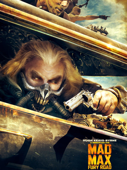 Mad Max Fury Road Immortan Joe Raider Gun 2015 Movie Wall Art Print Poster