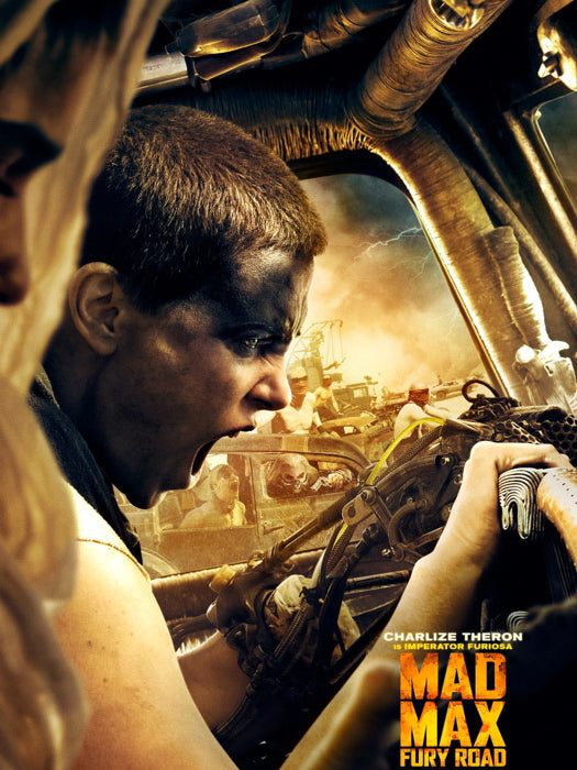 Mad Max Fury Road Imperator Furiosa Charlize Theron Wall Art Print Poster